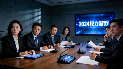 2024政治剧《权力游戏》现代政治斗争场景剧照